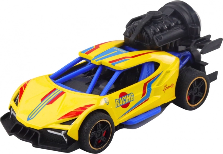 Dymový efekt ako pri skutočnom závodnom aute