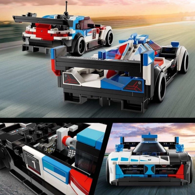 LEGO® Speed Champions Závodné Autá BMW M4 GT3 a BMW M Hybrid V8