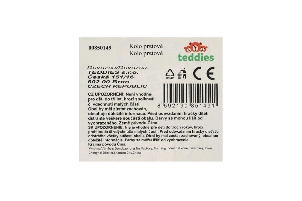 Prstové šroubovací kolo 10cm