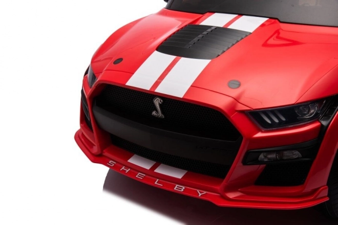 Autíčko na akumulátor Ford Mustang GT500 Shelby červené