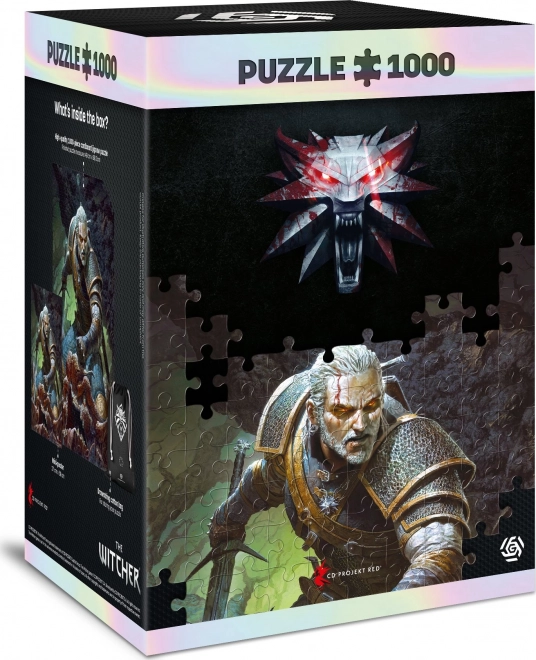 Puzzle Zaklínač - Temný svet 1000 dielikov