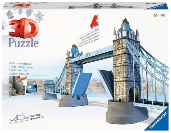 3D puzzle Tower Bridge Londýn