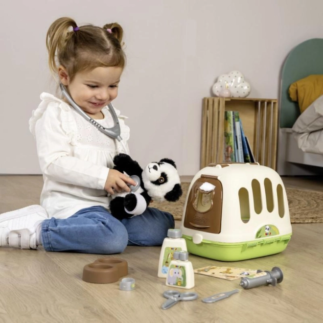 Plyšová panda na rozvoj empatie a starostlivosti