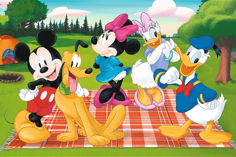 Puzzle TREFL Mickey Mouse MAXI 24 dielov