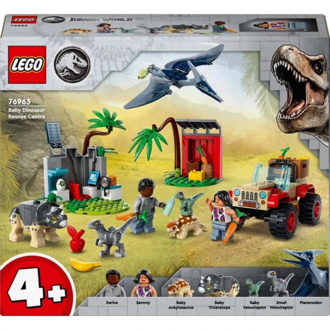 LEGO Jurassic World Záchranárske stredisko pre dinosaurov mláďatá