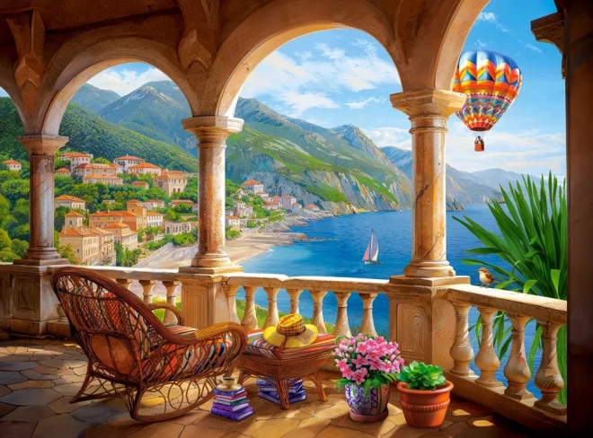Puzzle Meditácia v Čiernej Hore 2000 dielikov