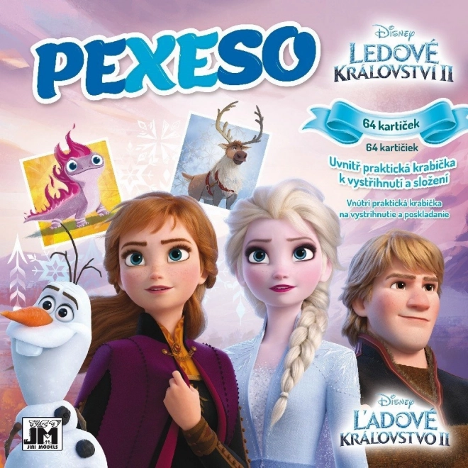 Pexeso v sešite Frozen 2