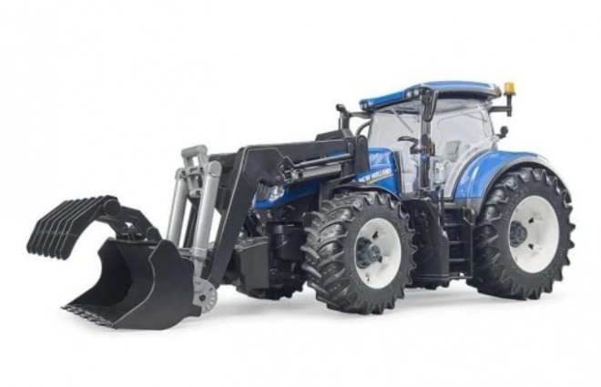 Farmársky traktor New Holland s predným nakladačom