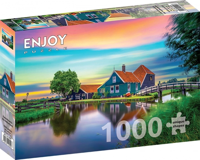 Puzzle Holandská Loď 1000 Dielikov