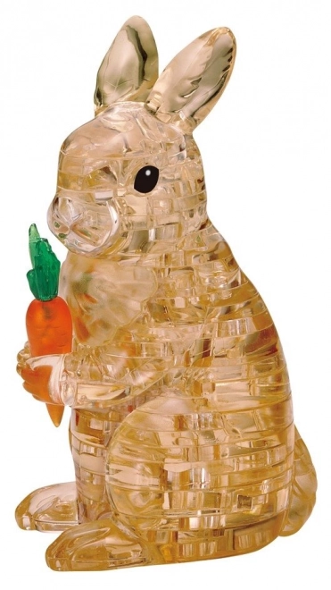 3D Crystal Puzzle Zajíc