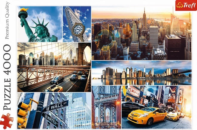 Puzzle New York 4000 Dielikov