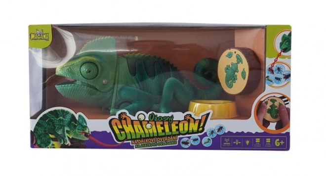 Chameleón na ovládanie