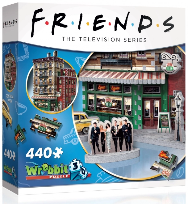 Wrebbit 3D Puzzle Priatelia: Central Perk
