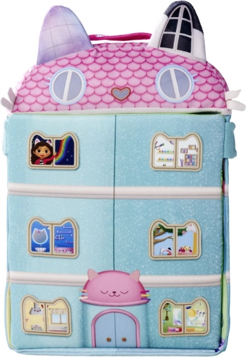 Prenosný mačací domček GABBY’S DOLLHOUSE s figúrkou Gabi