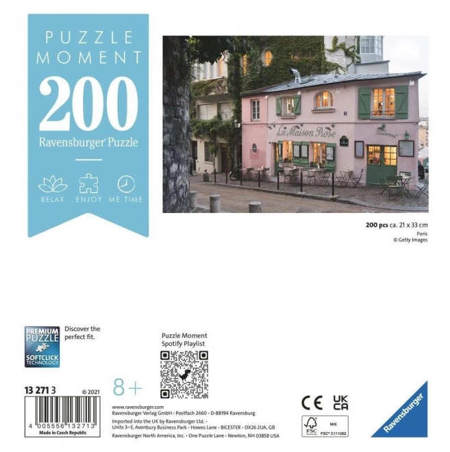 Ravensburger Puzzle Moment: Paríž 200 dielikov