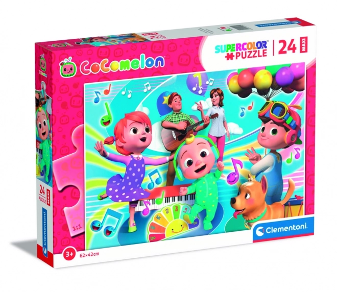 Puzzle CoComelon a hudba MAXI 24 dielikov