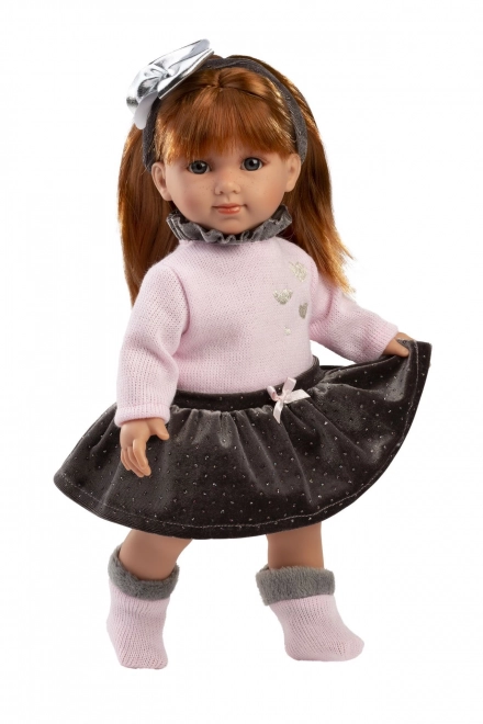 Realistická bábika Nicole s mäkkým látkovým telom - 35 cm