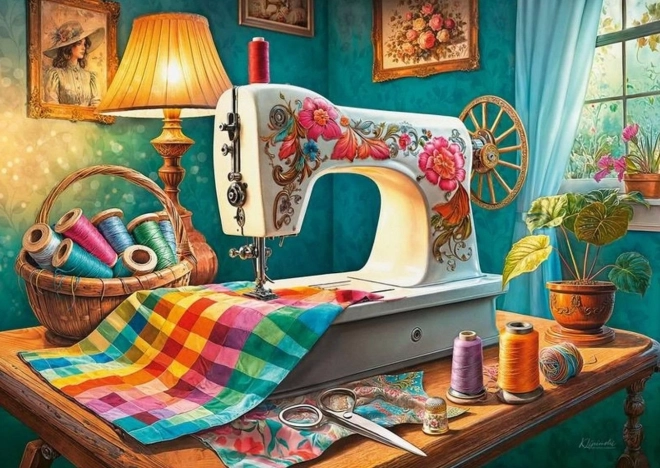 Cherry Pazzi Puzzle Môj šijací kútik 1000 dielikov