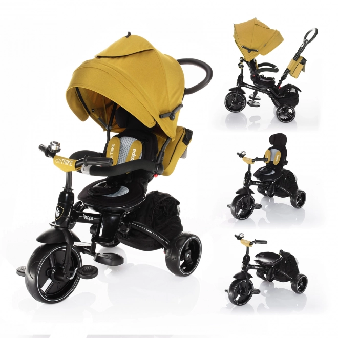 Trojkolka Citi Trike, Curry Yellow