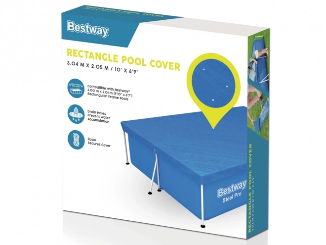 Bestway kryt na bazén s kovovým rámom