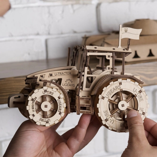 Ugears Traktor 3D Mechanické Puzzle