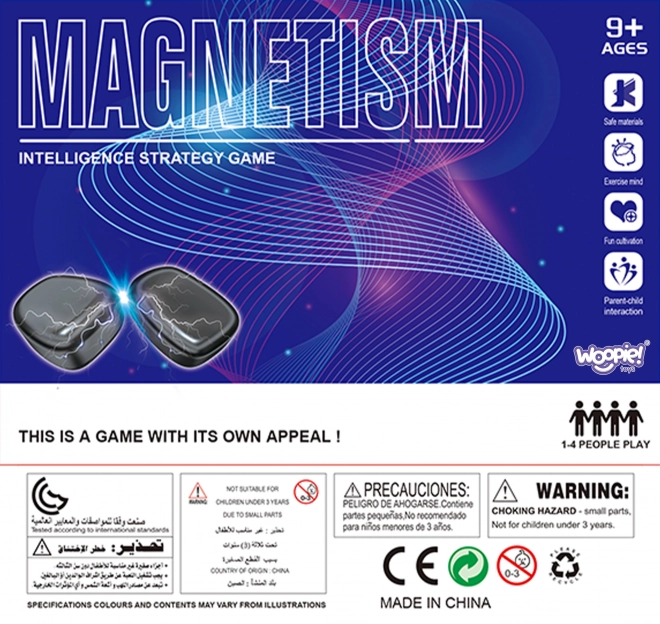 Magnetické kamene v šnúrke Woopie 27 ks