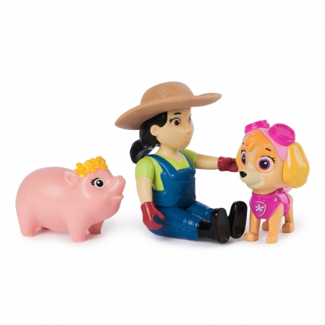 Súprava figúrok Paw Patrol Skye a Farmárka Yumi