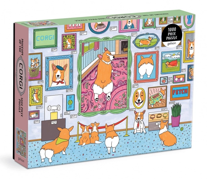 Puzzle Muzeum Corgi 1000 dielikov