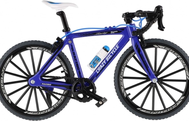 Prstový bicykel kov/plast 19 cm v rôznych farbách
