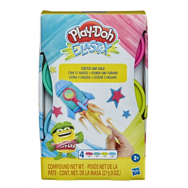 Play-Doh Elastix sada 4 farieb