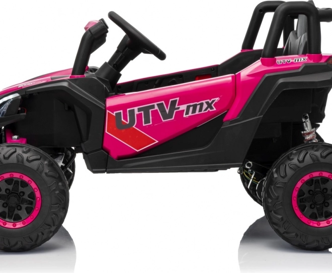 Detský elektromobil Buggy Madman UTV-MX ružový