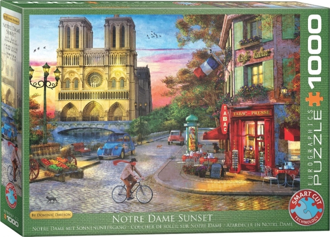 Puzzle Katedrála Notre Dame 1000 Dielikov