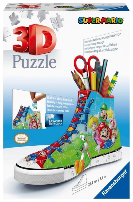 3D puzzle teniska Super Mario