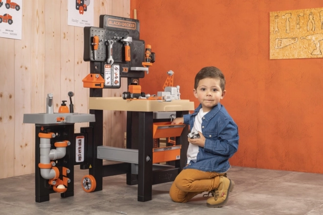 Smoby Black & Decker mega dielňa pre malých kutilov