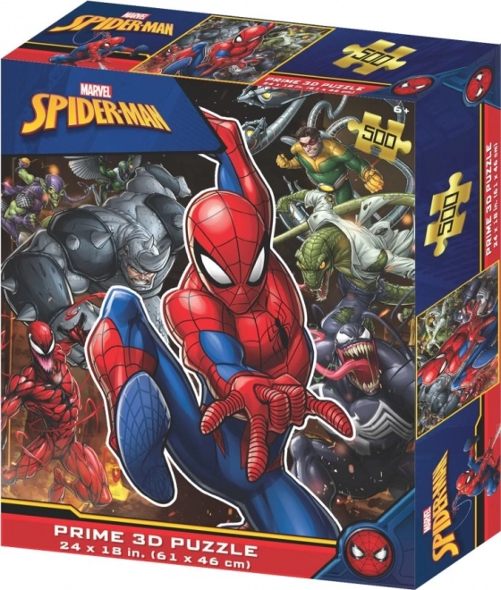 3D Puzzle - Spiderman 500 Dielikov