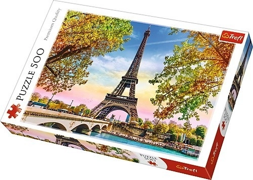 Puzzle - Romantický Paríž 500 dielikov