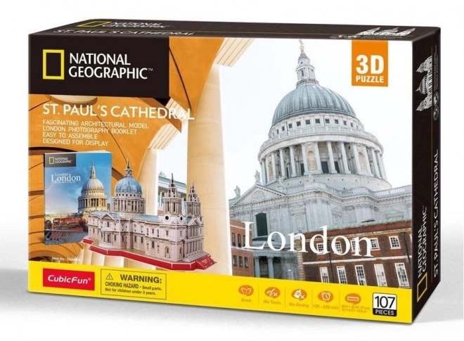 3D Puzzle Katedrála svätého Pavla od National Geographic