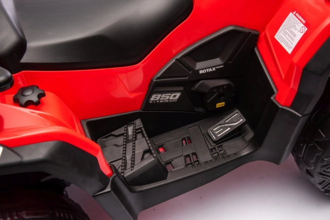 Elektrická detská štvorkolka Can-Am Outlander červená