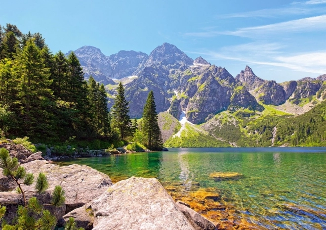 Puzzle 1000 dielikov Morské oko Tatry Poľsko