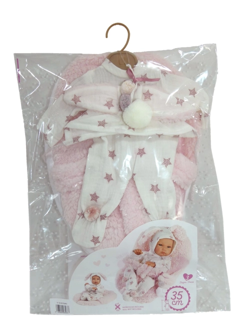 Roztomilý dvojdielny set pre bábiky 35–36 cm