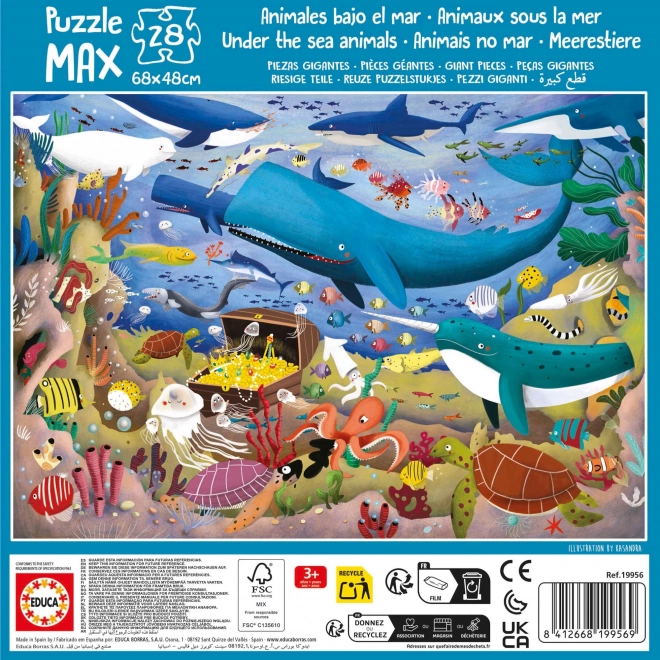 Educa puzzle podmorský svet
