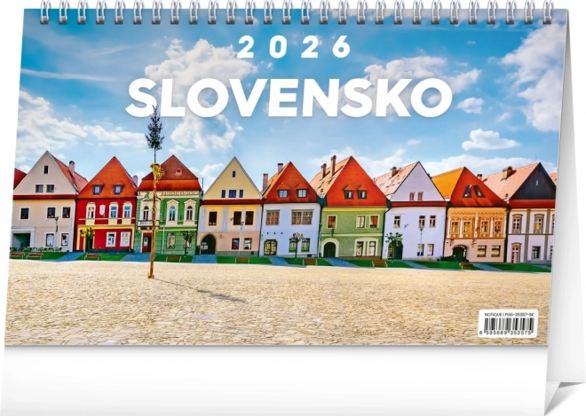Stolný kalendár Slovensko 2026