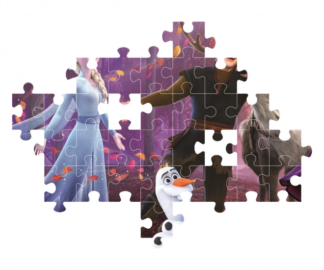 Puzzle Ledové kráľovstvo 104 dielikov