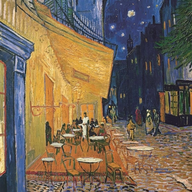 Puzzle Cleméntoni Museum Collection: Terasa kaviarne v noci 1000 dielikov