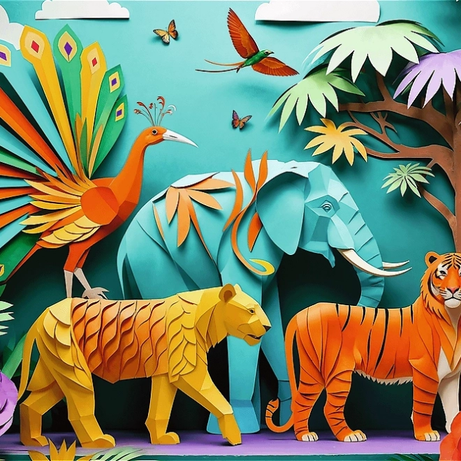 Trefl Puzzle Paper Art: Džungľa 160 dielov