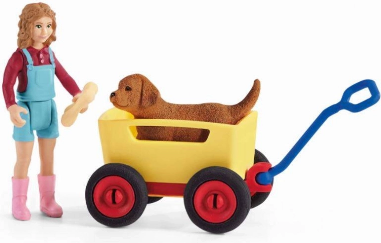 Ťahací vozík s funkčnými kolieskami