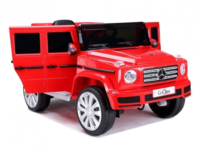 Auto na akumulátor Mercedes G500 červené