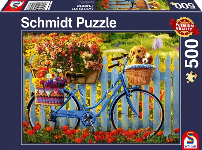 Puzzle Nedeľný odpočinok s priateľmi 500 dielikov