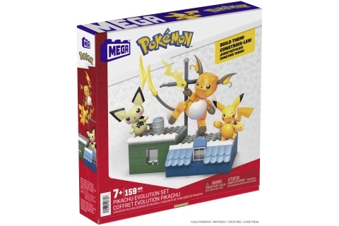 Stavebnica POKEMON Evolúcia Pikachu