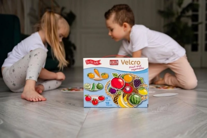 Plastová skladačka Ovocie a zelenina